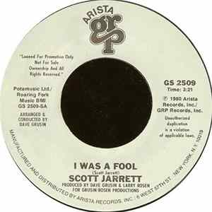 Scott Jarrett - I Was A Fool / The Image Of You FLAC album