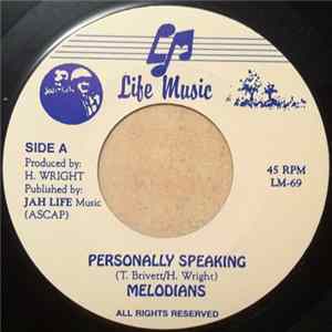 Melodians - Personally Speaking FLAC album