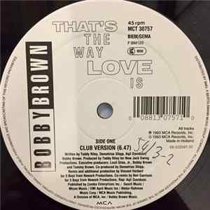 Bobby Brown - That's The Way Love Is FLAC album