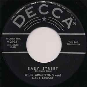 Gary Crosby And Louis Armstrong - Easy Street / Lazybones FLAC album