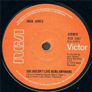Jack Jones - She Doesn't Live Here Anymore FLAC album