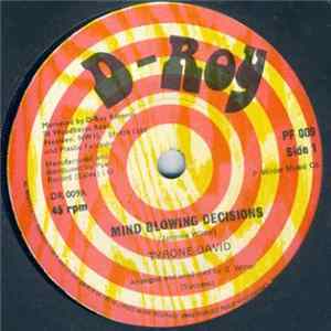 Tyrone David - Mind Blowing Decisions FLAC album