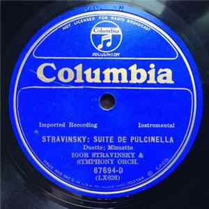 Igor Stravinsky - Suite De Pulcinella FLAC album