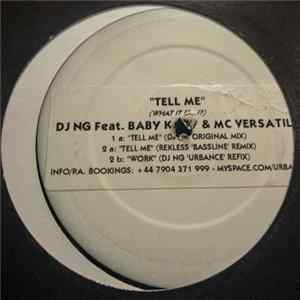 DJ NG Feat. Baby Katy & MC Versatile - Tell Me FLAC album