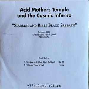 Acid Mothers Temple And The Cosmic Inferno - Starless And Bible Black Sabbath (Advance CDR) FLAC album