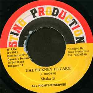 Shaka B - Gal Pickney Fe Care FLAC album