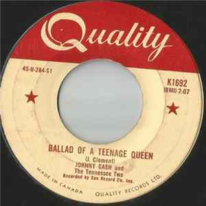 Johnny Cash and The Tennessee Two - Ballad Of A Teenage Queen / Big River FLAC album