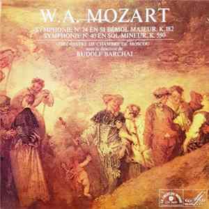 W. A. Mozart - Symphonie Nº 24 En Si Bémol Majeur, K. 182 / Symphonie Nº 40 En Sol Mineur, K. 550 FLAC album