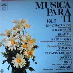 Orquesta De La Opera Popular De Viena - Musica Para Ti Vol. 3 FLAC album