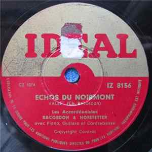 Les Accordéonistes Racordon Et Hofstetter - Echos Du Noirmont FLAC album