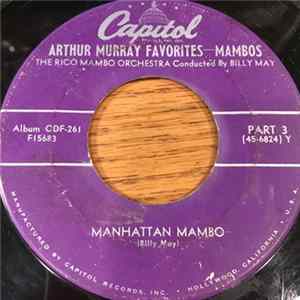 Billy May's Rico Mambo Orchestra - Arthur Murray Favorites - Mambos FLAC album
