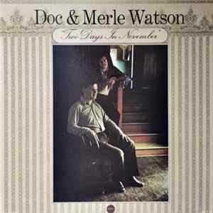 Doc & Merle Watson - Two Days In November FLAC album