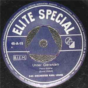 Das Orchester Karl Loubé - Unter Geranien FLAC album
