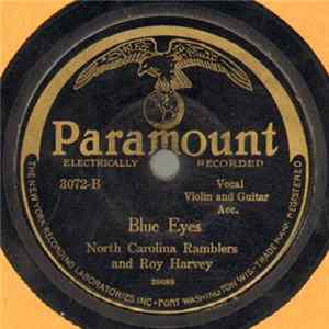 North Carolina Ramblers And Roy Harvey - Kitty Blye / Blue Eyes FLAC album