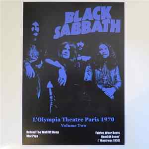 Black Sabbath - L'Olympia Theatre Paris 1970 (Volume Two) FLAC album
