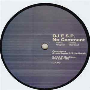 DJ E.S.P - No Comment FLAC album