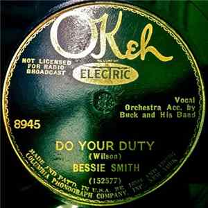 Bessie Smith - Do Your Duty / I'm Down In The Dumps FLAC album