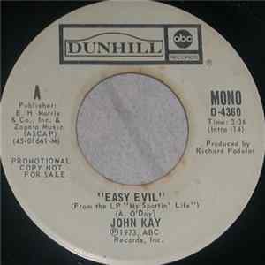John Kay - Easy Evil FLAC album