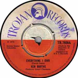 Ken Boothe - Everything I Own FLAC album