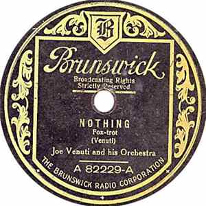 Joe Venuti And His Orchestra - Nothing / Something FLAC album