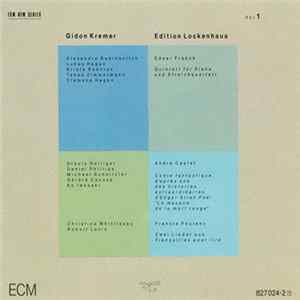 Gidon Kremer - Edition Lockenhaus, Vol. 1 & 2 FLAC album