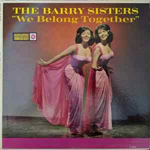 The Barry Sisters - We Belong Together FLAC album