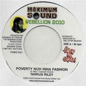 Tarrus Riley - Poverty Nuh Inna Fashion FLAC album