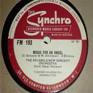 The Brussels New Concert Orchestra - Music For An Angel FLAC album