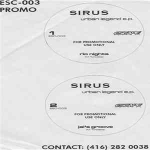 Sirus - Urban Legend E.P. FLAC album