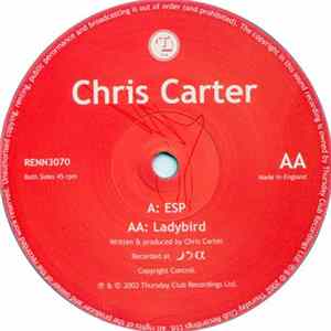 Chris Carter - ESP / Ladybird FLAC album