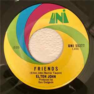 Elton John - Friends / Honey Roll FLAC album