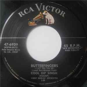 Cool Dip Singh With Jimmy Rowles' Orchestra - Fingertips / Butterfingers (I Let You Go) FLAC album