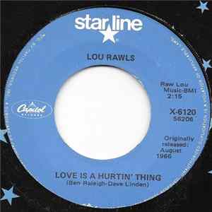 Lou Rawls - Love Is A Hurtin' Thing / Memory Lane FLAC album