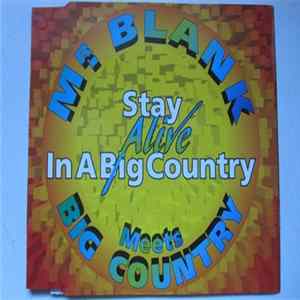 Big Country - Mr. Blank Meets Big Country - Stay Alive In A Big Country FLAC album