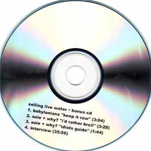 Sole - Selling Live Water Bonus CD FLAC album