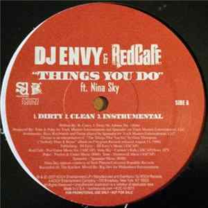 DJ Envy & Red Cafe - Things You Do / Dolla Bill FLAC album