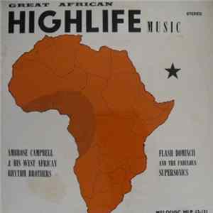 Various - Great African Highlife Music FLAC album