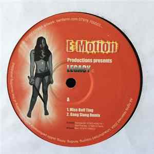 E-Motion - E-Motion Productions Presents Legacy FLAC album