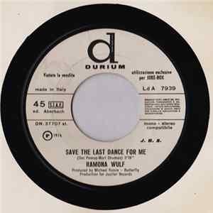 Ramona Wulf / Boney M - Save The Last Dance For Me / Daddy Cool FLAC album