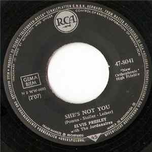 Elvis Presley With The Jordanaires - She's Not You FLAC album