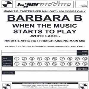 Barbara B - When The Music Starts To Play FLAC album