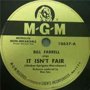 Bill Farrell - It Isn't Fair / Bamboo FLAC album