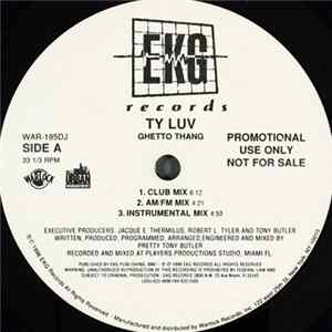 Ty Luv - Ghetto Thang FLAC album