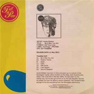 Andre Bratten - Be A Man You Ant FLAC album