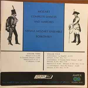 Wolfgang Amadeus Mozart, Vienna Mozart Ensemble - Boskovsky - Complete Dances and Marches Vols. 3 and 4 FLAC album