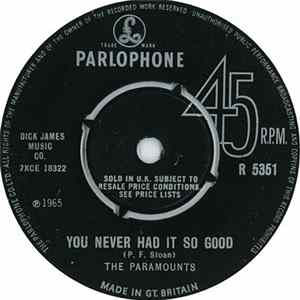 The Paramounts - You Never Had It So Good FLAC album