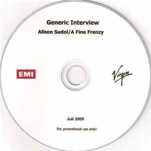 Alison Sudol / A Fine Frenzy - Generic Interview FLAC album