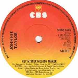 Johnnie Taylor - Hey Mister Melody Maker / Give Me My Baby FLAC album