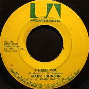 Marv Johnson - I Need You / (You've Got To) Move Two Mountains FLAC album