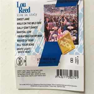Lou Reed - Live In Italy FLAC album
